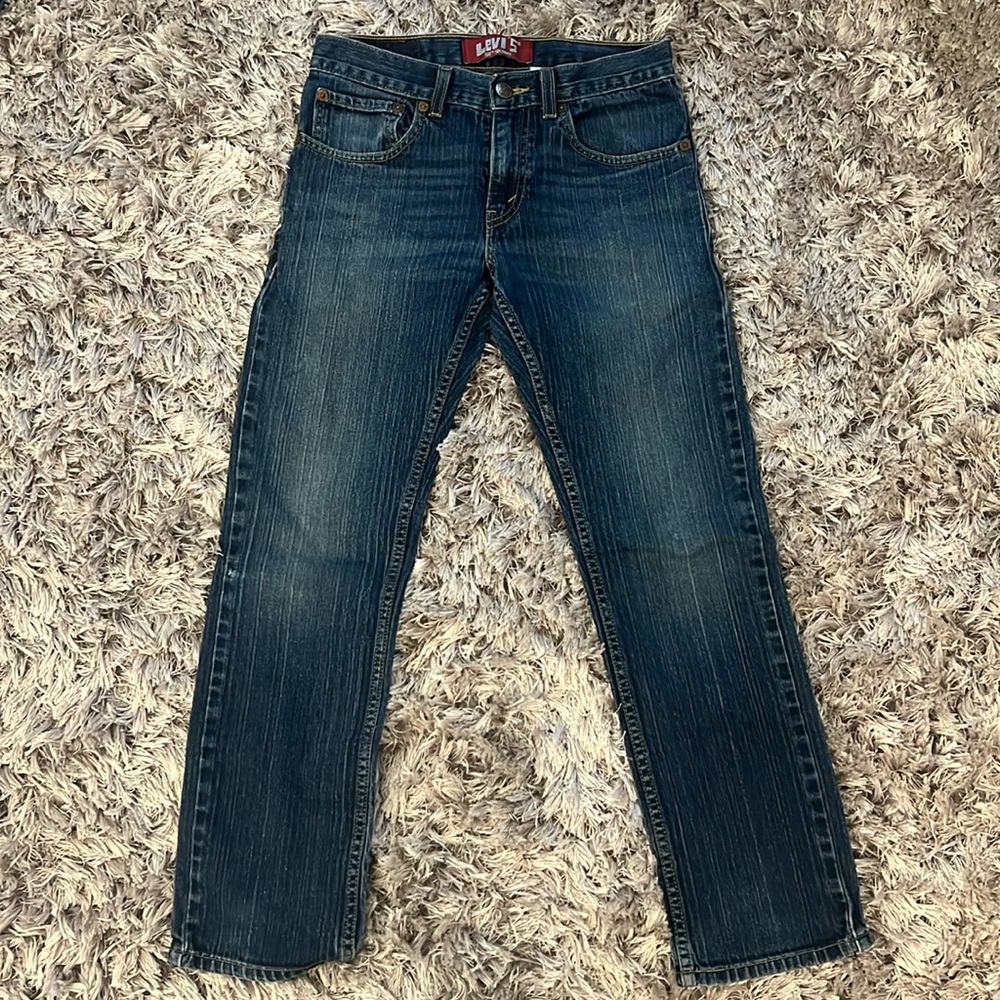 Boys Size 16 Levi 511 Skinny Jeans
